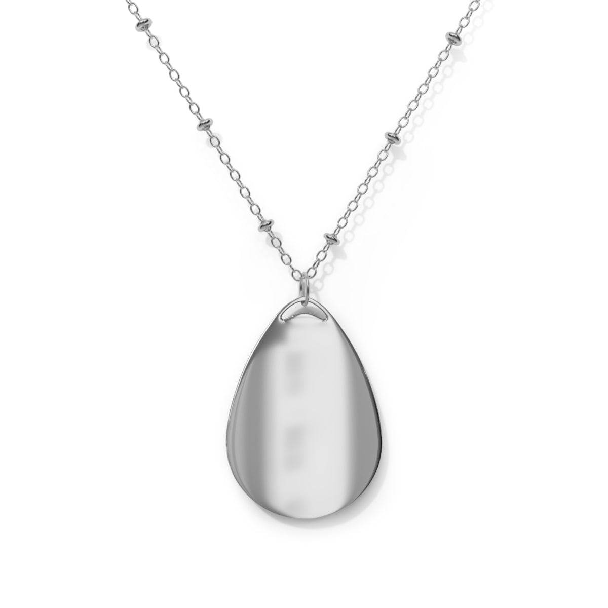 The High Priestess Tarot Card Oval Pendant